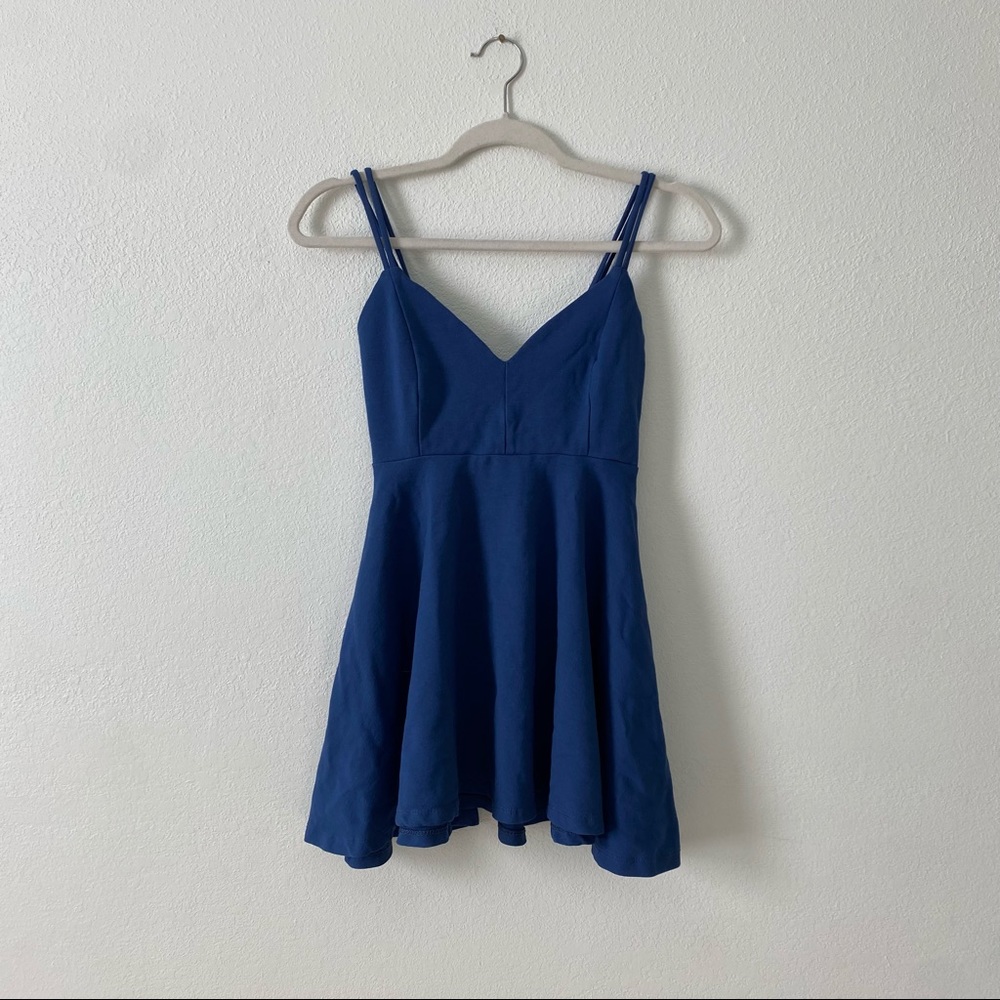 Blue mini dress size M/L